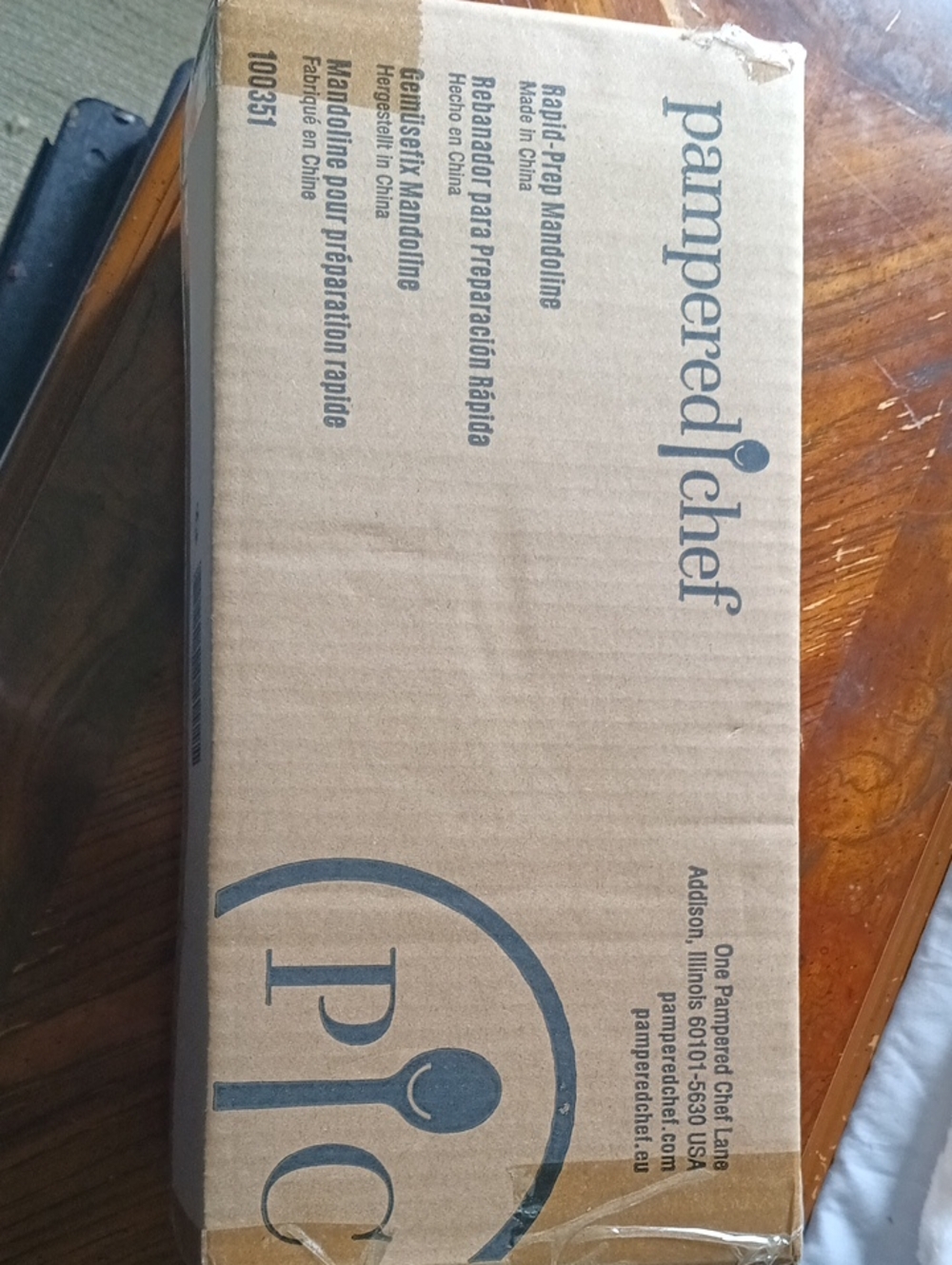 Pampered Chef Rapid Prep Mandoline In Sealed Box Never Opened